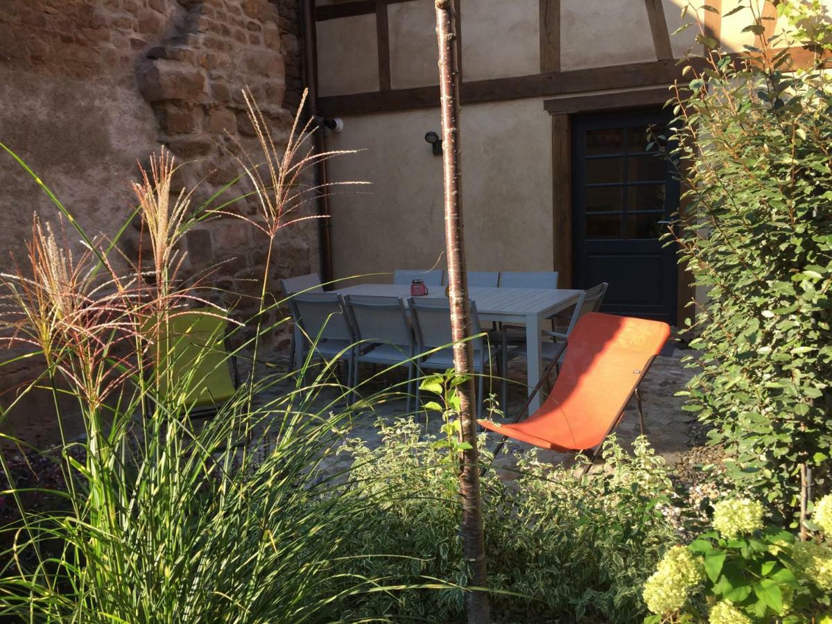 Villa La Dependance D'Elisa à Epfig Extérieur photo